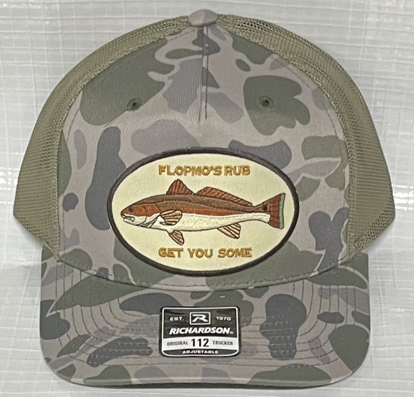 FlopMo's Redfish Snapback Trucker