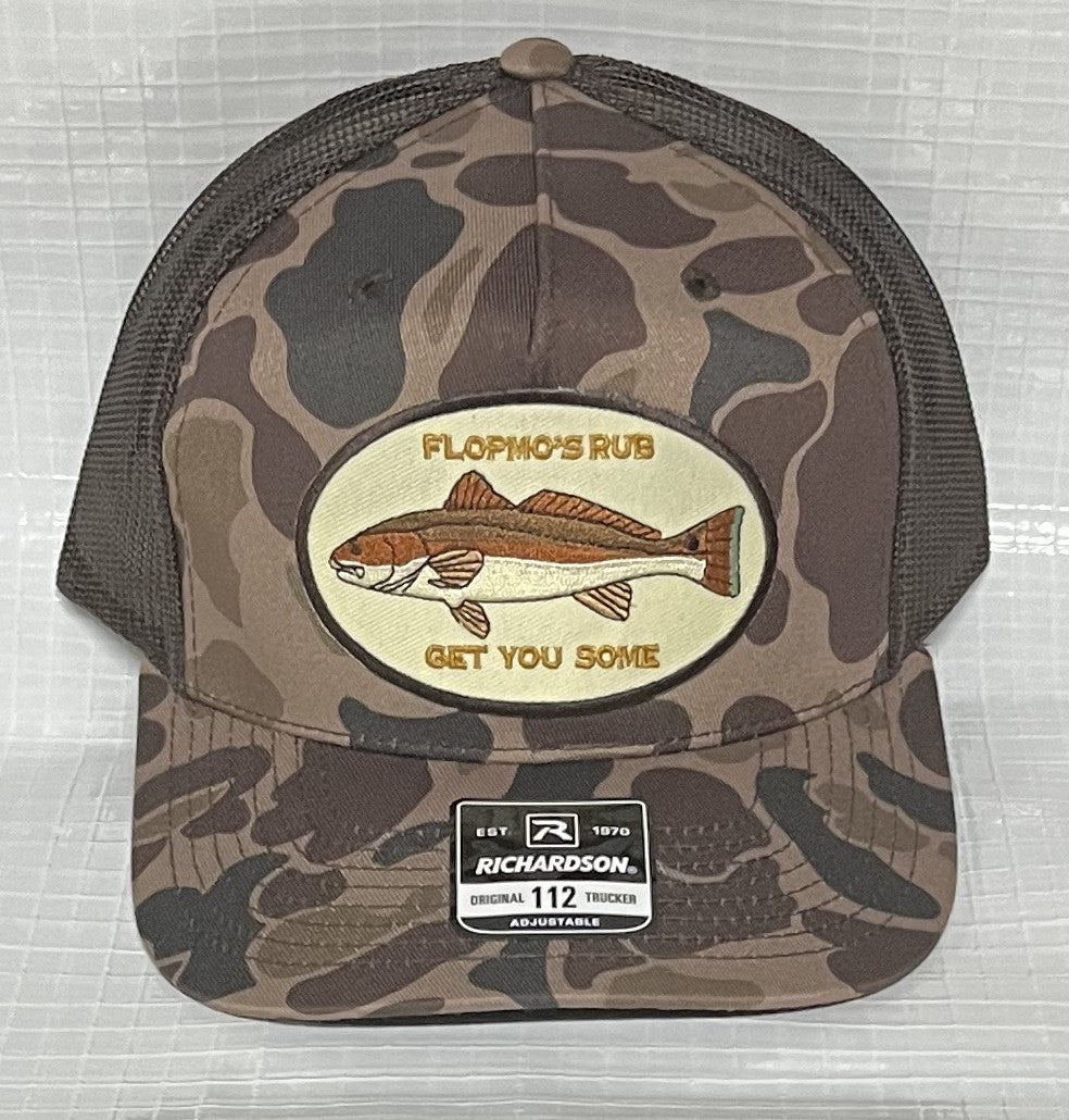 FlopMo's Redfish Snapback Trucker